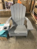 Adirondack chair gray