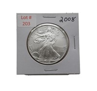 2008 1oz Fine Silver Eagle