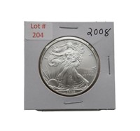 2008 1oz Fine Silver Eagle