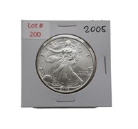 2005 1oz Fine Silver Eagle