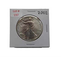 2002 1oz Fine Silver Eagle