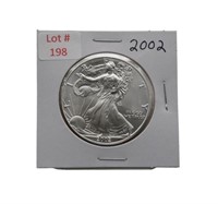 2002 1oz Fine Silver Eagle