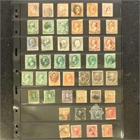 US Stamps 1860s-1930s Used & Mint Hinged on Vario