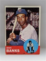 1963 Topps #380 Ernie Banks HOF Chicago Cubs