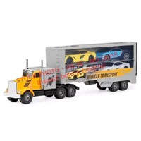 1:24 Forza L&S Hauler W/ 3 Pull Back Vehicles