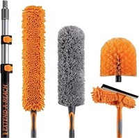 20 Foot High Reach Duster Kit with 5-12 ft Extensi