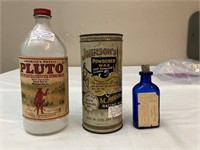 Pluto Spring Water/Johnson’s Powdered Wax/Muriatic