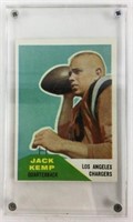 C.1960 Vintage Fleer Jack Kemp #124 Football Card