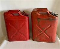 Old School Gas Cans