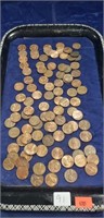 Tray Of Unsearched Pennies