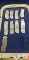 Tray Of Assorted Quarters ($18.00 Face Value)