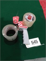 Tape Gun, Clear Packaging Tape