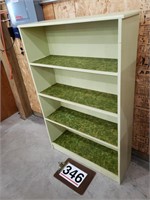 vintage green shelf 31w 10d 48h