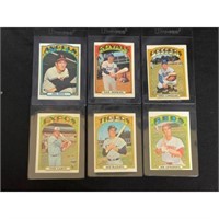 (12) Crease Free 1972 Topps Baseball Hi Numbers