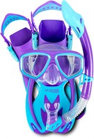 Cressi Junior Snorkeling Set (Mask, Dry Snorkel,
