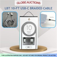 LBT 10-FT USB-C BRAIDED CABLE