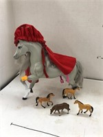 Lot of Toy Horses