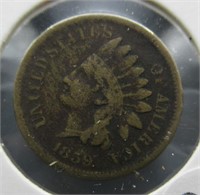 1859 Indian head cent.
