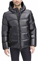 New Tommy Hilfiger Men's Midlength Puffer Jacket w