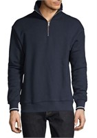 New Zanerobe Men's Quarter Zip Sweater, Large, Blu