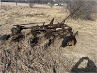 OLD 3 BOTTOM PLOW