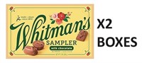 WHITMAN'S SAMPLER MILK CHOCOLATE 283g BOX X2