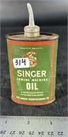 Antique Singer Sewing Oil Can