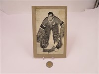 Bill Durnan , 1944/64 BEEHIVE Photo Hockey