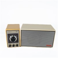 1970s Advent Model 400 FM Turner Radio & Speaker