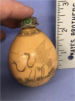 Extremely rare snuff bottle, possibly made out of