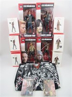 Walking Dead Figures/Ornaments + More Lot