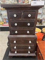 Softwood Crafted Doll Chest