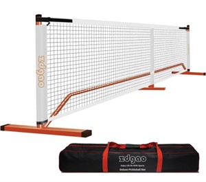 PORTABLE PICKLEBALL NET WITH FREE STAND FRAME FOR