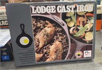 Lodge cast iron 5 piece cookware set