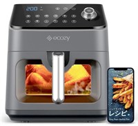 USED ECOZY AIR FRYER 6 QUART WITH SMART WIFI