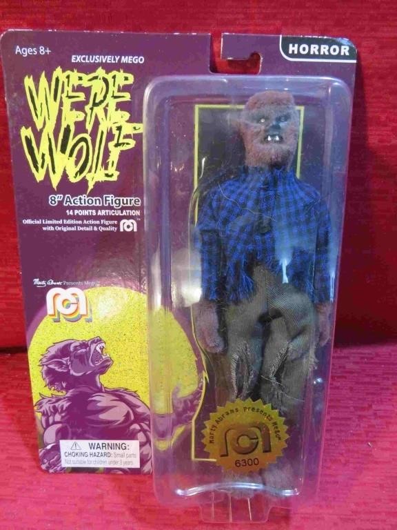 MEGO Werewolf Film Monster Action Figure MIB