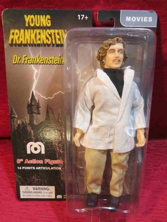 MEGO Young Dr. Frankenstein Action Figure MIB