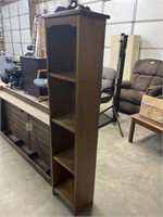 Wooden bookcase