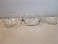 PYREX Reversible Glass Roaster- Casserole +