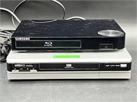 SAMSUNG BLUE RAY PLAYER & DVD COMBO