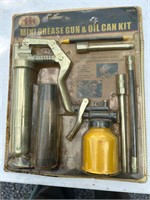 grease gun & oil can kit