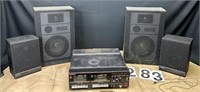 Magnavox Dual cassette/Turntable & 4