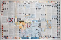 WWII ASIATIC PACIFIC OPERATIONS MAP