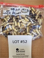 45 ACP Brass Approx. 100 Rounds
