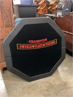 Fold up poker table