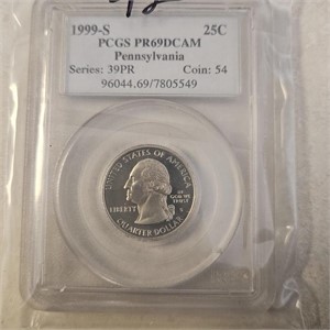 1999 S PR69DCAM Quarter