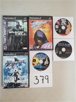 6 PlayStation (PS2) Games