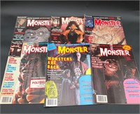 Lot 6 Monsterland Horror Movie Magazines 1980's