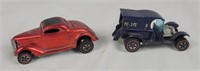 2 Hot Wheel Redlines: Paddy Wagon & Ford Coupe