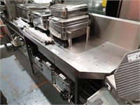 S/S Food Preparation Bench Approx 2700mm
